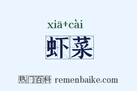 虾菜是什么意思的图片